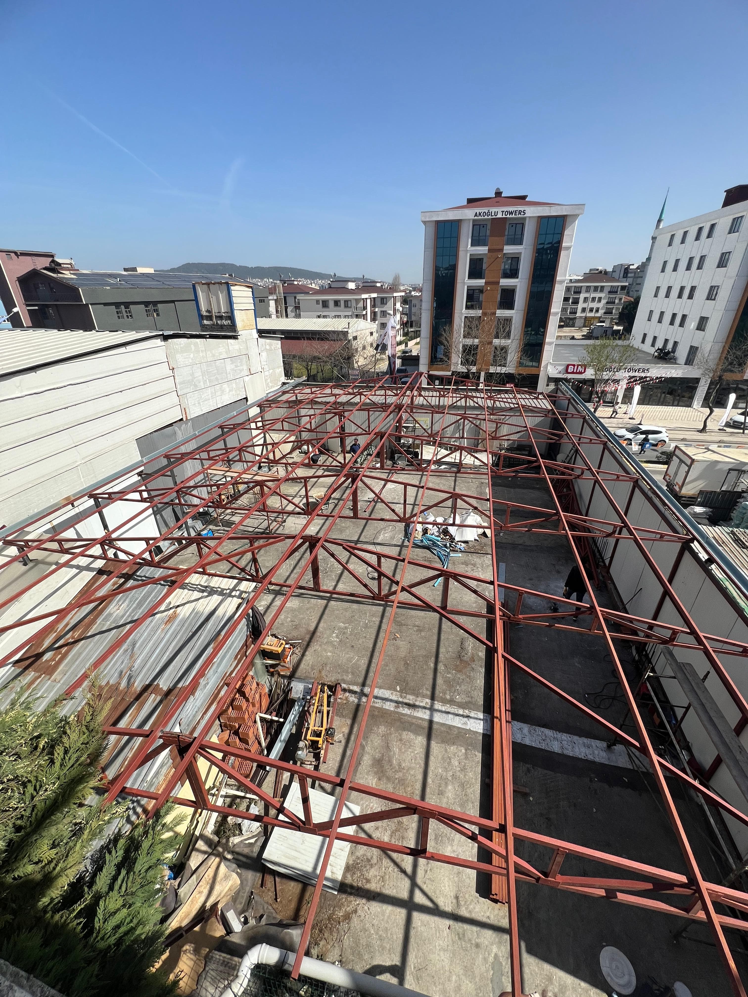 240m2 Makas Çatı Atölye Projesi (Samandıra/İstanbul)