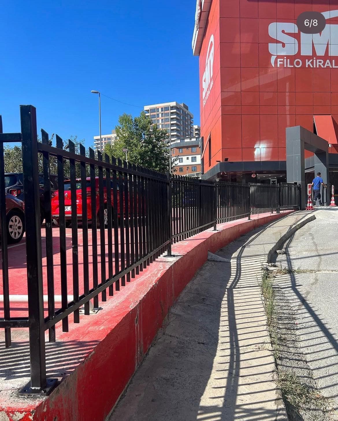 SMT Filo Çelik Çevre Korkuluğu Projesi (Çekmeköy/İstanbul)