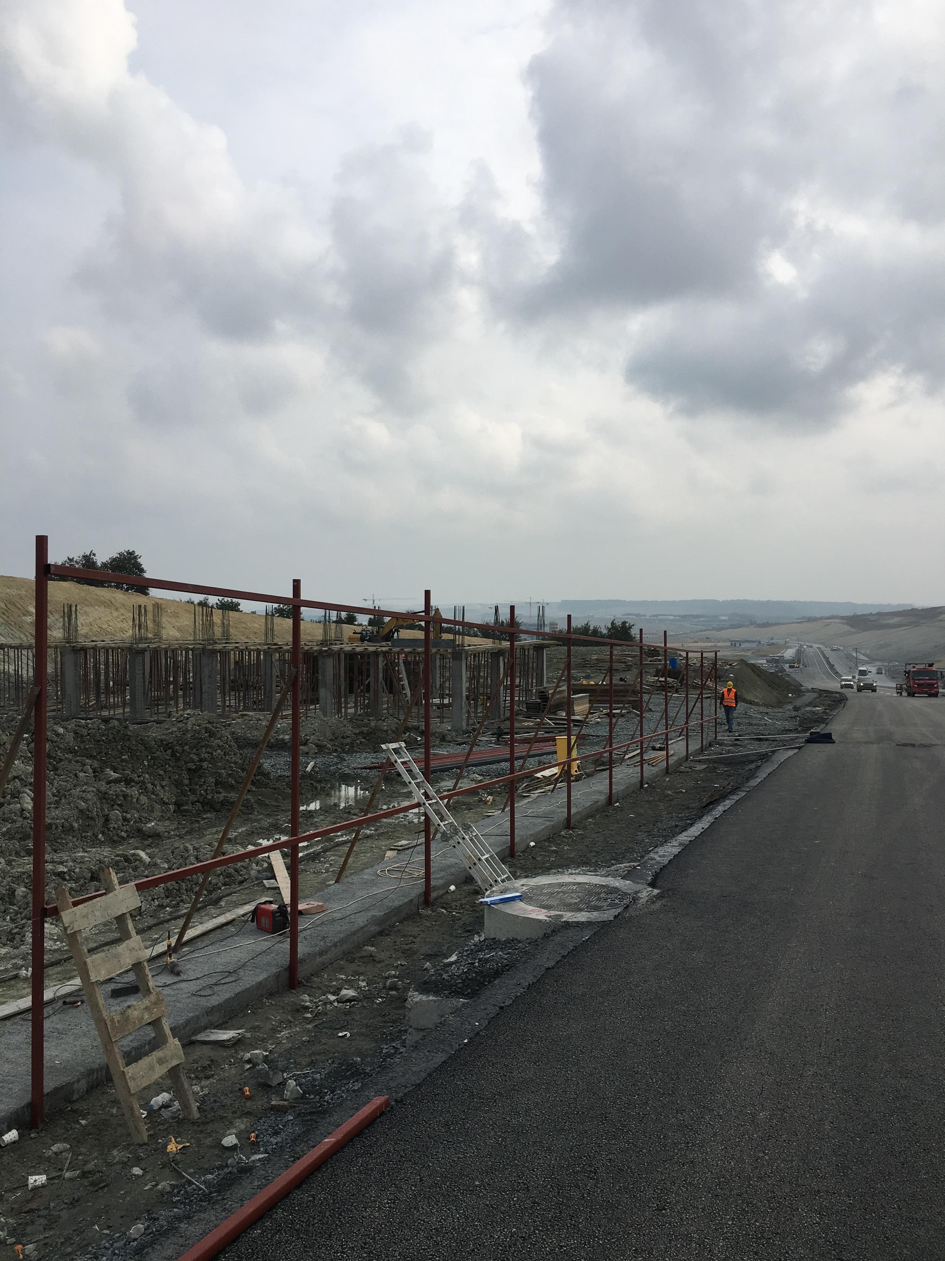 İstanbul Havalimanı Socar Benzinlik OSB Şantiye Çevre Kapama Projesi görsel 1