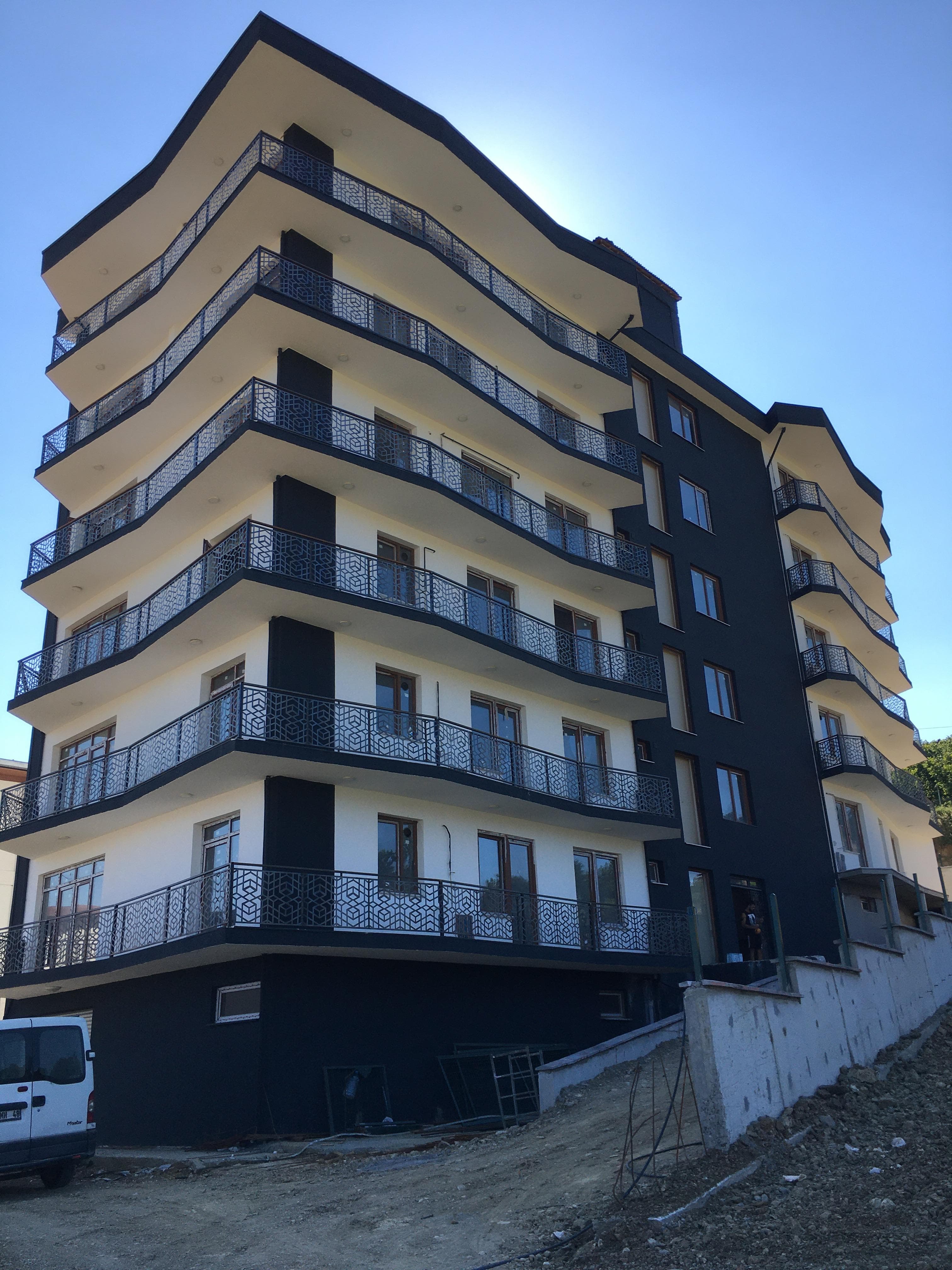Lazer Kesim Balkon Korkuluk Projesi (Konuralp/Düzce)