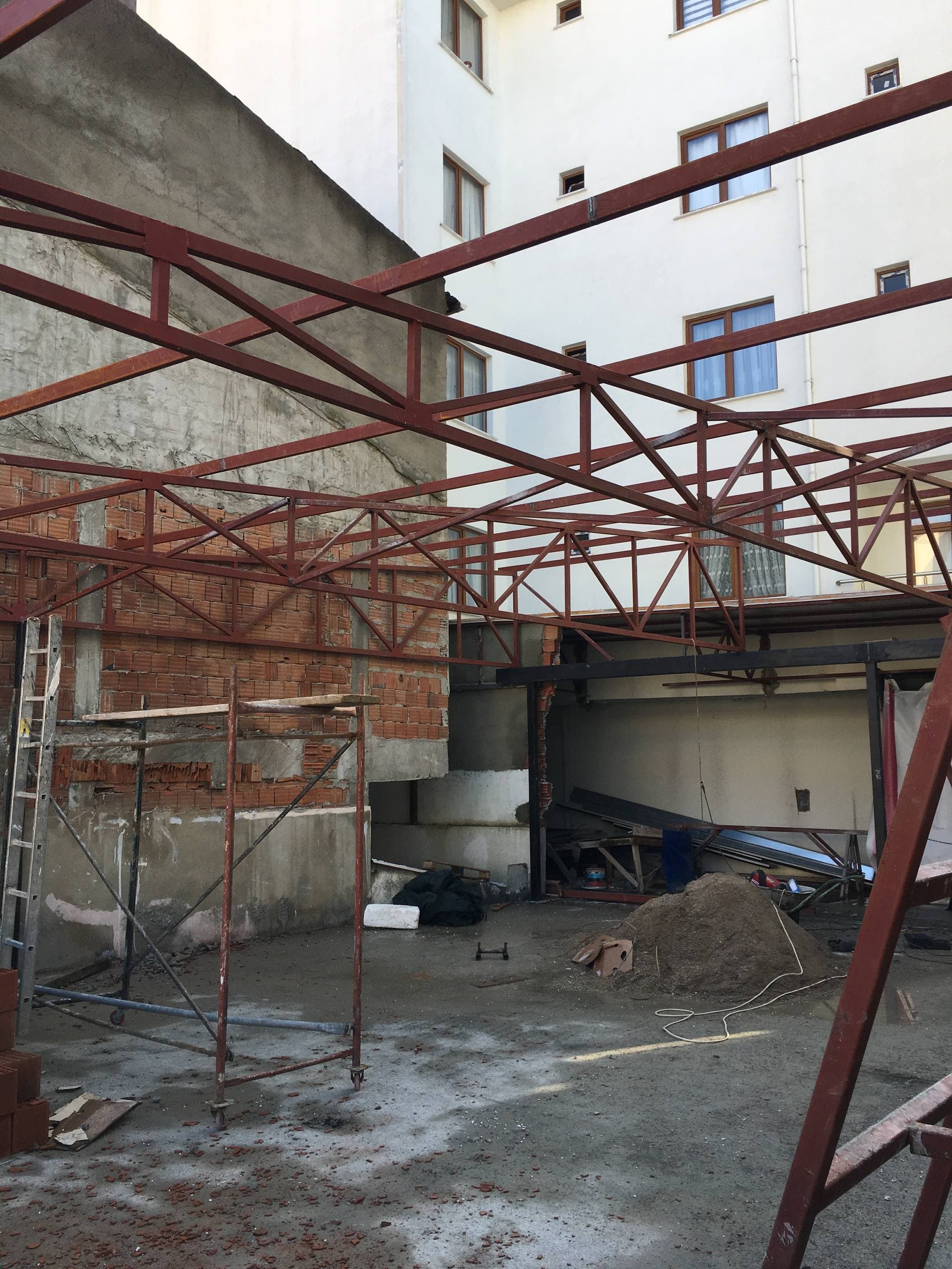 Şok Market 400m2 Makas Çatı Projesi (Çekmeköy/İstanbul)