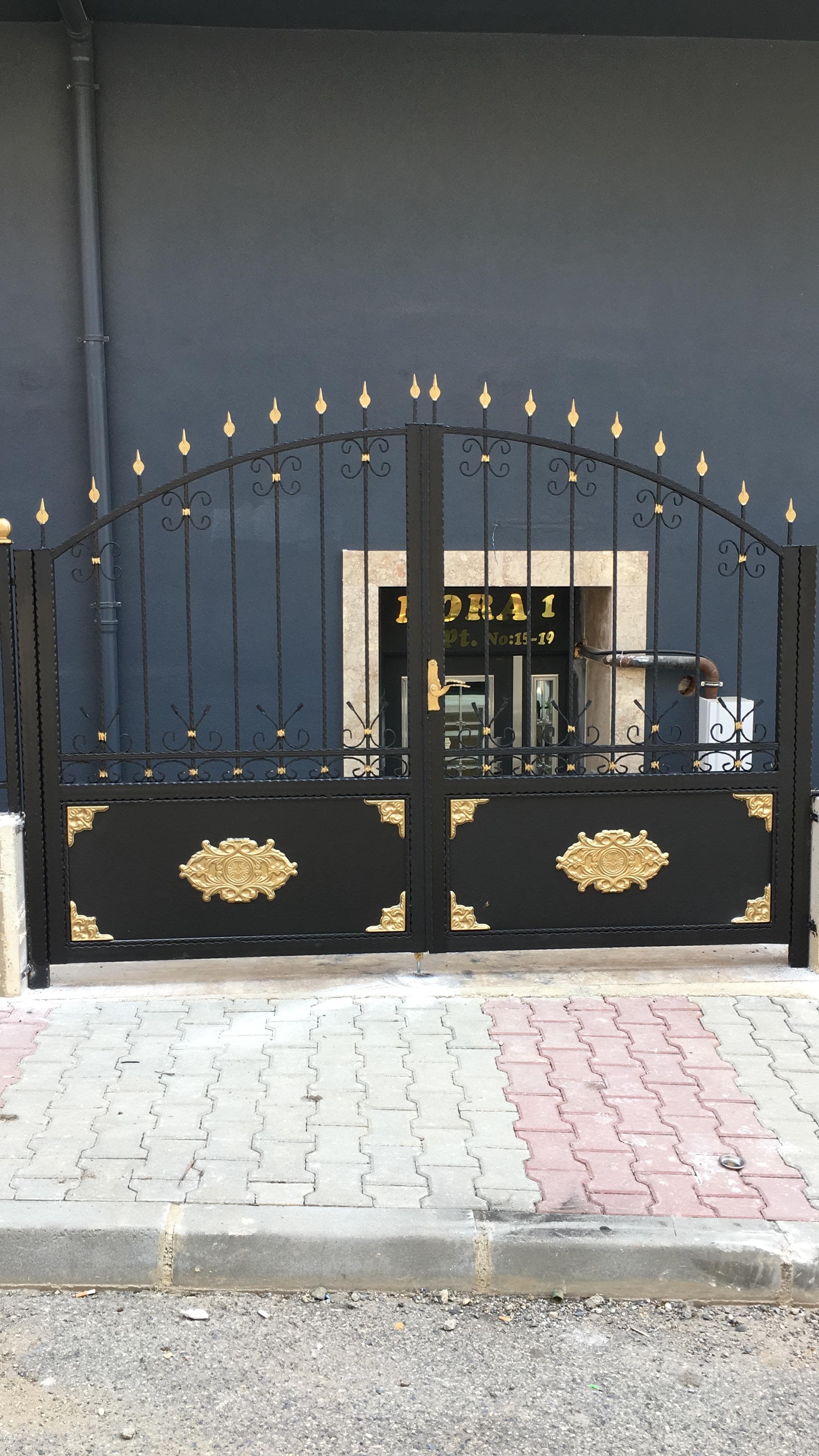 Turan Yapı Sultançiftliği Ferforje Bahçe Giriş Kapısı Projesi (Çekmeköy/İstanbul)