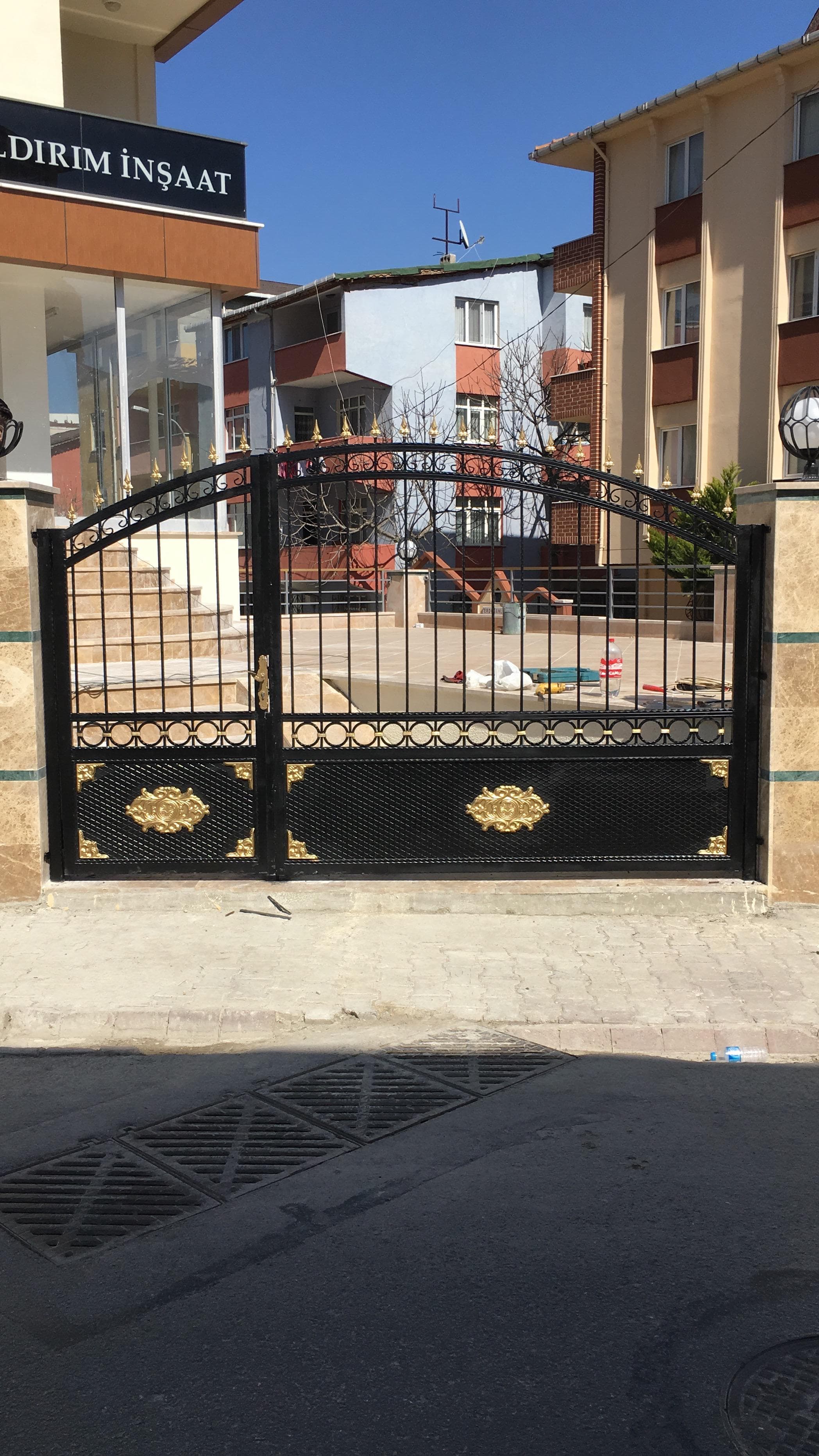 Kemerli Ferforje Bahçe ve Yaya Kapısı Projesi Yıldırım İnşaat (Ümraniye/İstanbul)